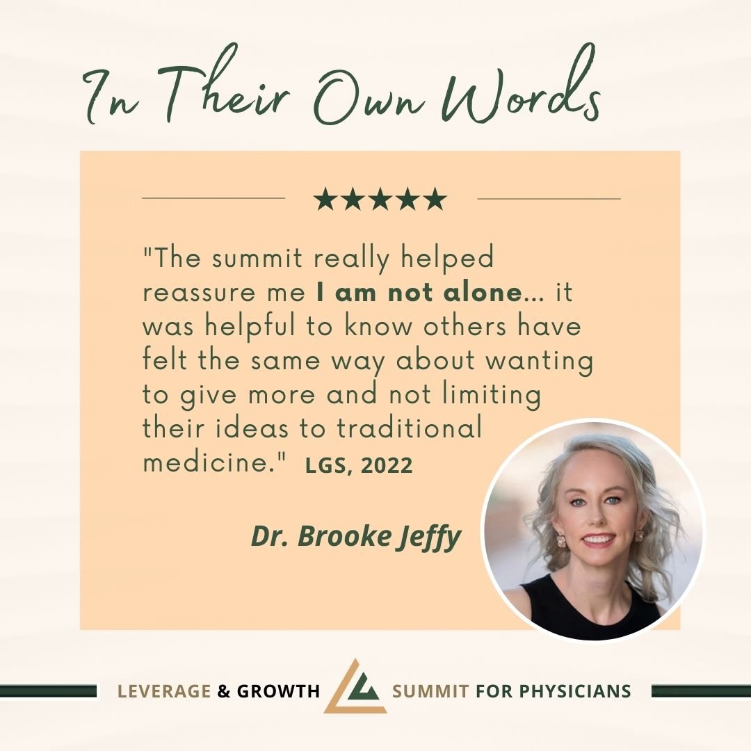 LGS Testimonial - Dr. Brooke Jeffy
