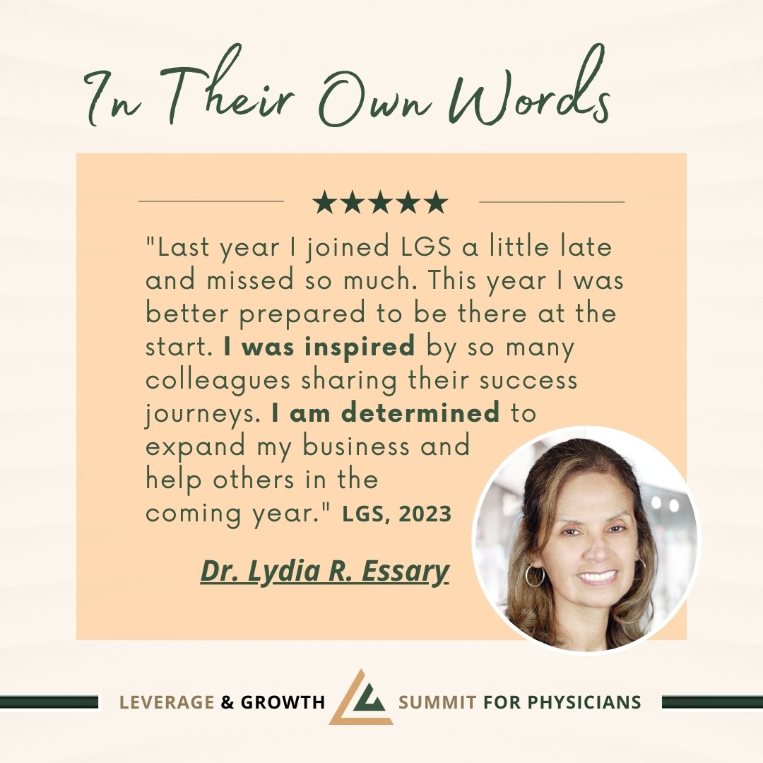 LGS Testimonial - Dr. Lydia R. Essary